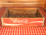 コカコーラ　ウッドボックス